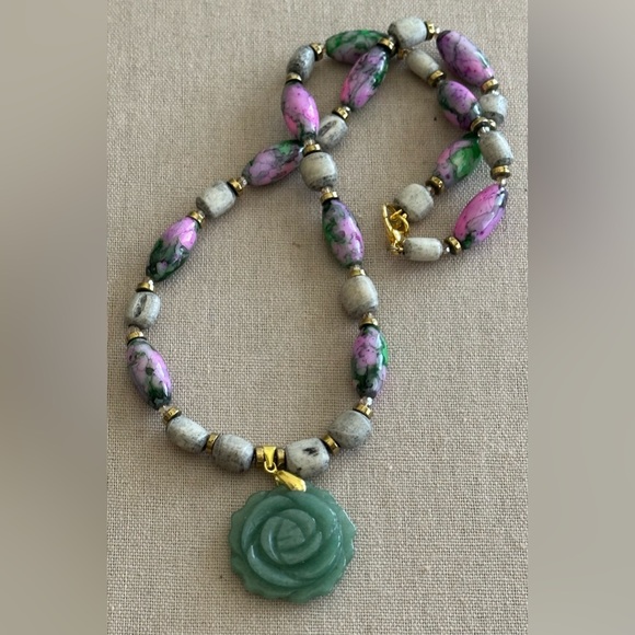 Adjustable 26 inch Mixed Bead Necklace NWOT - Picture 7 of 14